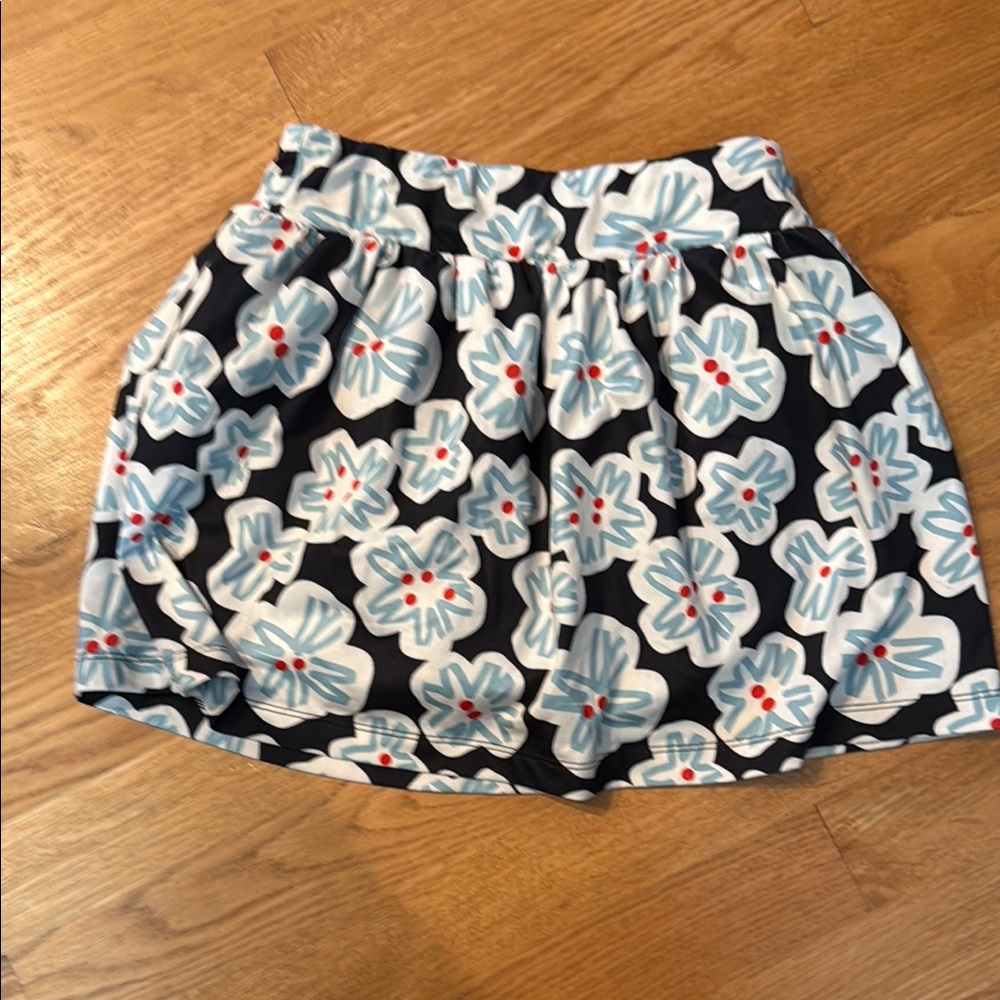 Hanna Andersson Blue Mini Bubble Skort Resort Wear